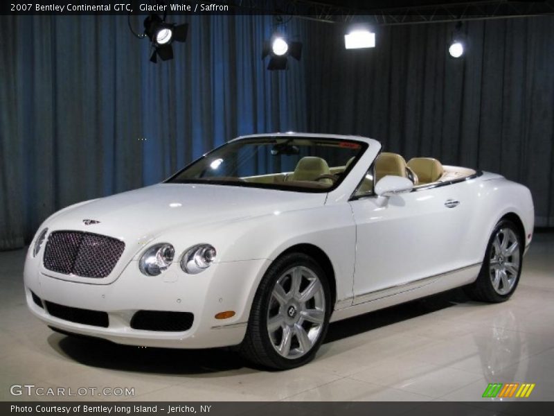 Glacier White / Saffron 2007 Bentley Continental GTC