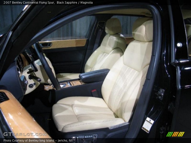 Black Sapphire / Magnolia 2007 Bentley Continental Flying Spur