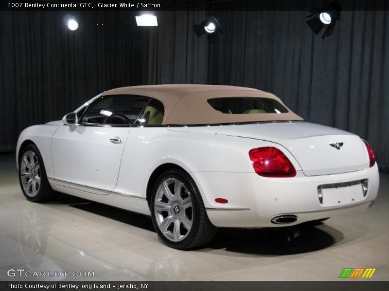 Glacier White / Saffron 2007 Bentley Continental GTC