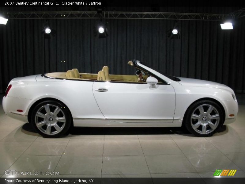 Glacier White / Saffron 2007 Bentley Continental GTC