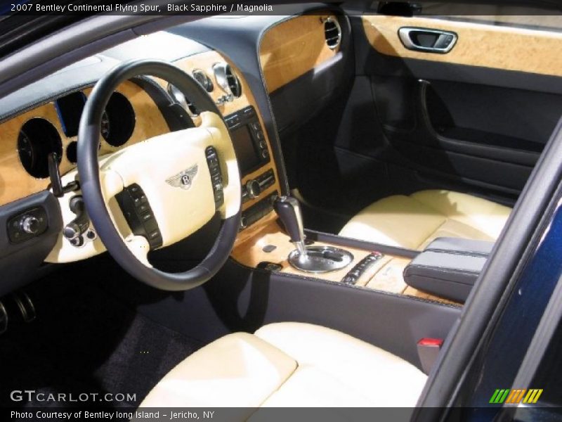 Black Sapphire / Magnolia 2007 Bentley Continental Flying Spur