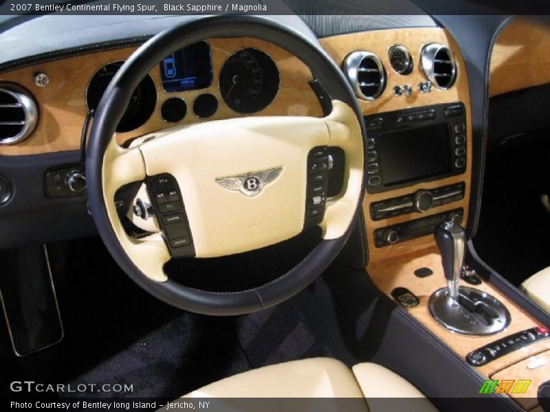 Black Sapphire / Magnolia 2007 Bentley Continental Flying Spur