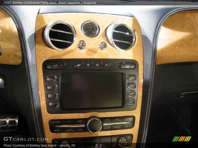 Black Sapphire / Magnolia 2007 Bentley Continental Flying Spur