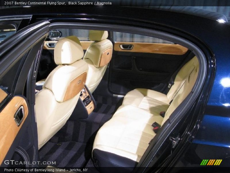 Black Sapphire / Magnolia 2007 Bentley Continental Flying Spur