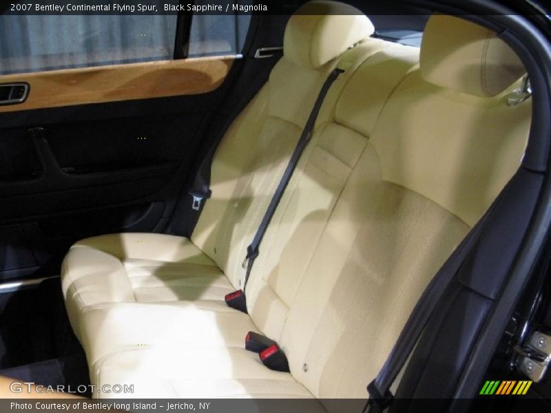Black Sapphire / Magnolia 2007 Bentley Continental Flying Spur