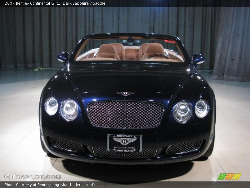 Dark Sapphire / Saddle 2007 Bentley Continental GTC