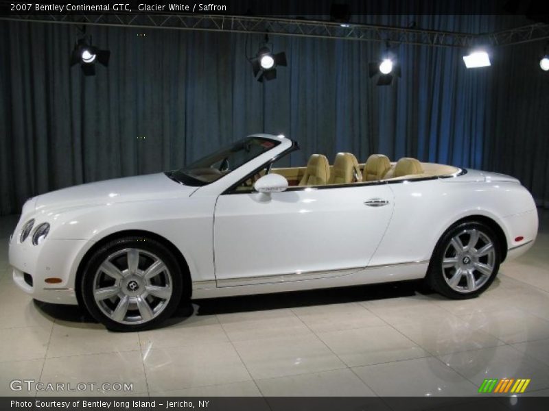 Glacier White / Saffron 2007 Bentley Continental GTC