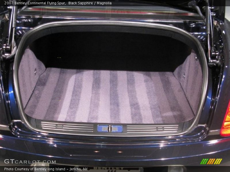 Black Sapphire / Magnolia 2007 Bentley Continental Flying Spur