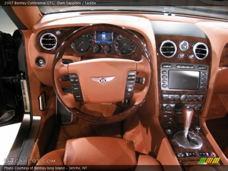 Dark Sapphire / Saddle 2007 Bentley Continental GTC