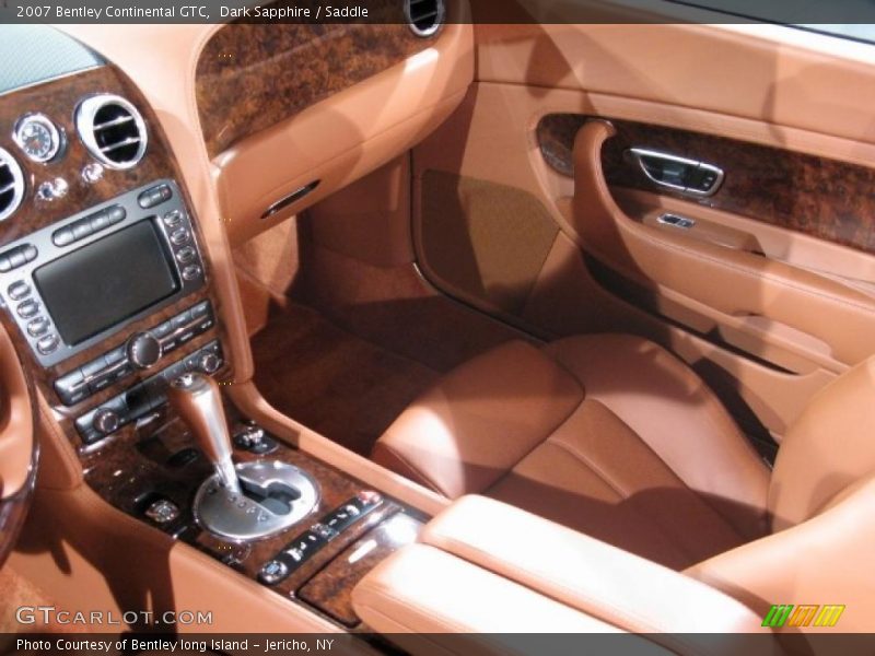 Dark Sapphire / Saddle 2007 Bentley Continental GTC