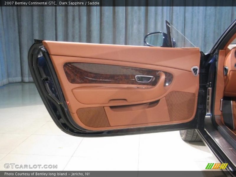 Dark Sapphire / Saddle 2007 Bentley Continental GTC