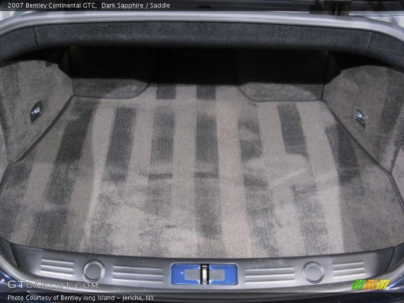 Dark Sapphire / Saddle 2007 Bentley Continental GTC