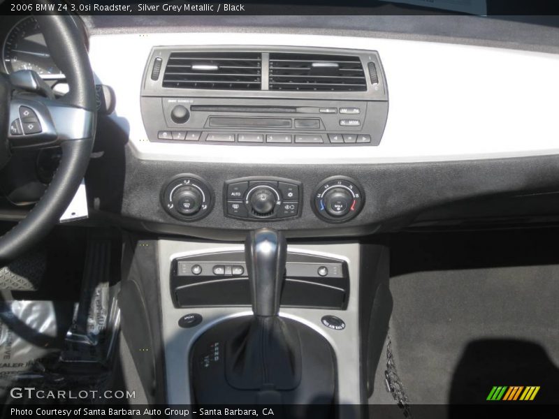 Silver Grey Metallic / Black 2006 BMW Z4 3.0si Roadster