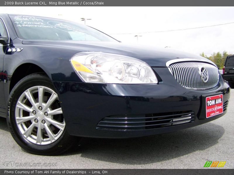 Ming Blue Metallic / Cocoa/Shale 2009 Buick Lucerne CXL
