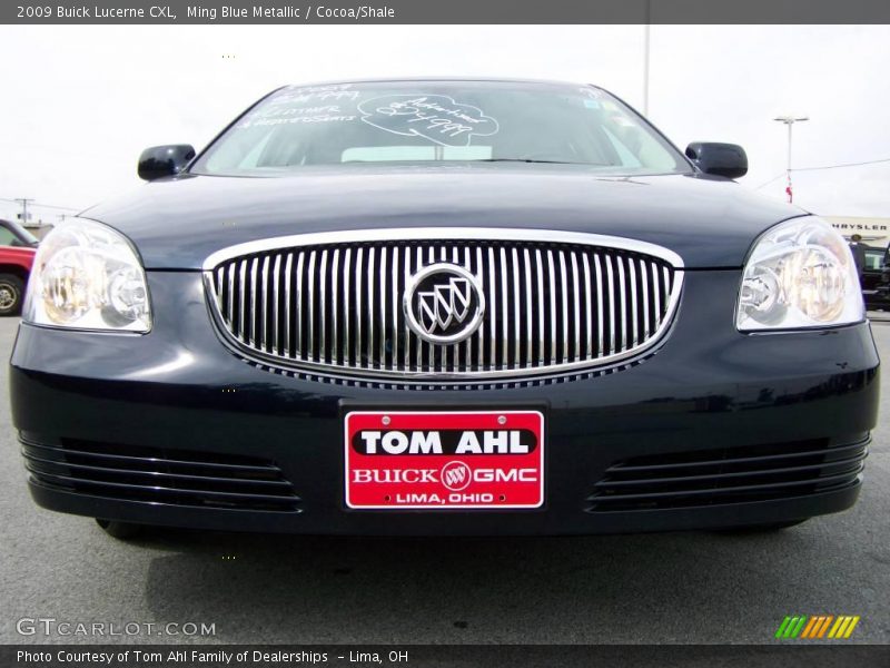 Ming Blue Metallic / Cocoa/Shale 2009 Buick Lucerne CXL