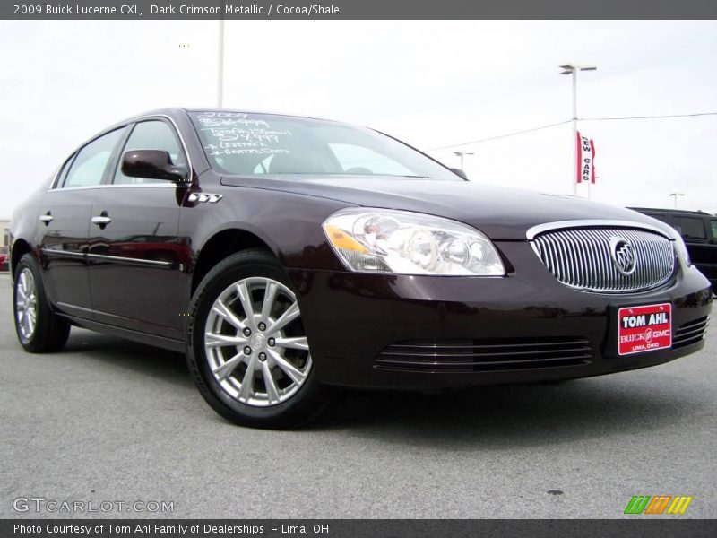 Dark Crimson Metallic / Cocoa/Shale 2009 Buick Lucerne CXL