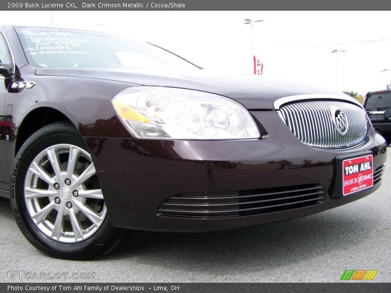 Dark Crimson Metallic / Cocoa/Shale 2009 Buick Lucerne CXL
