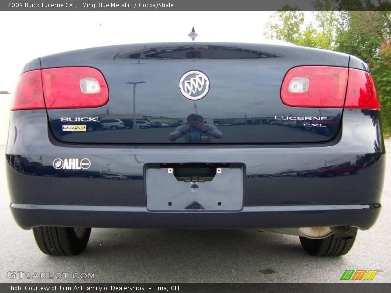 Ming Blue Metallic / Cocoa/Shale 2009 Buick Lucerne CXL