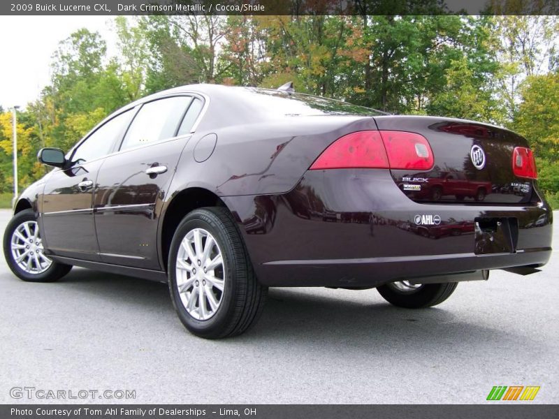 Dark Crimson Metallic / Cocoa/Shale 2009 Buick Lucerne CXL