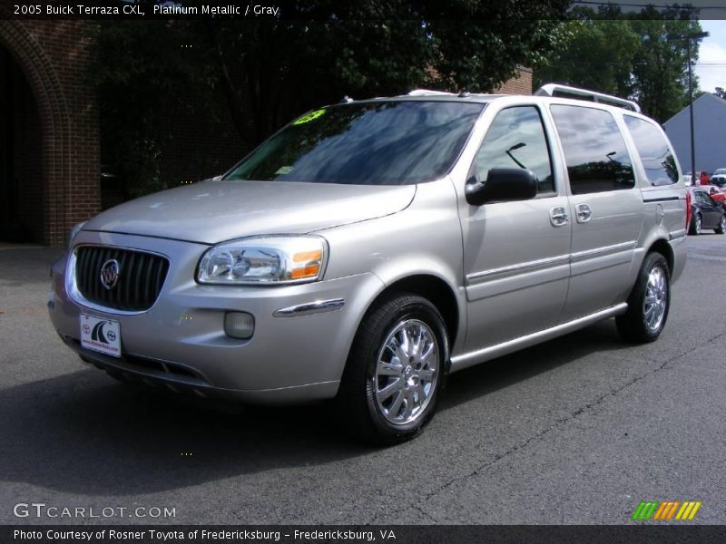 Platinum Metallic / Gray 2005 Buick Terraza CXL
