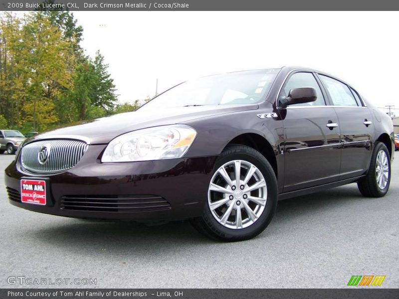 Dark Crimson Metallic / Cocoa/Shale 2009 Buick Lucerne CXL