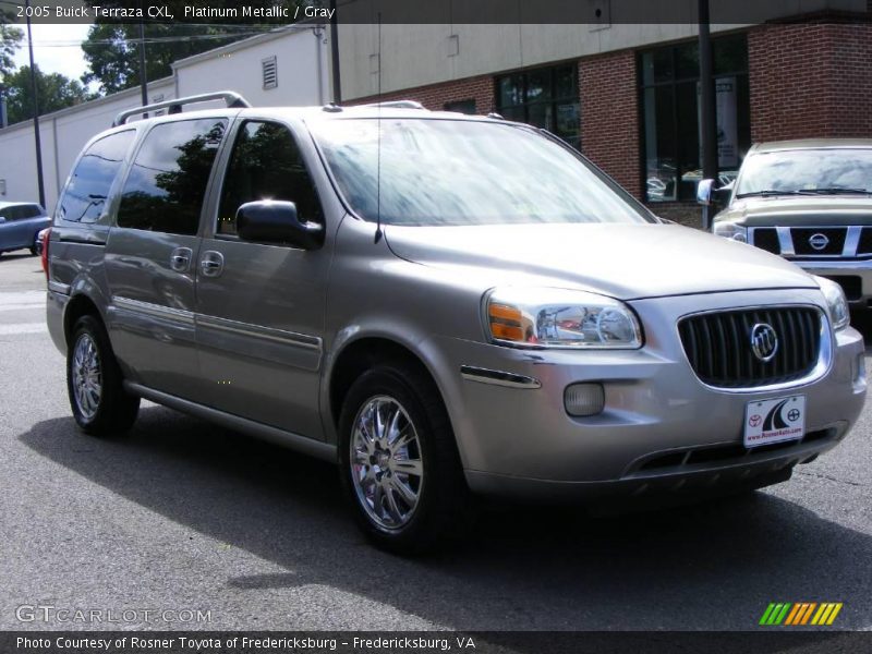 Platinum Metallic / Gray 2005 Buick Terraza CXL