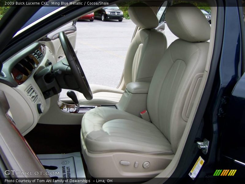 Ming Blue Metallic / Cocoa/Shale 2009 Buick Lucerne CXL