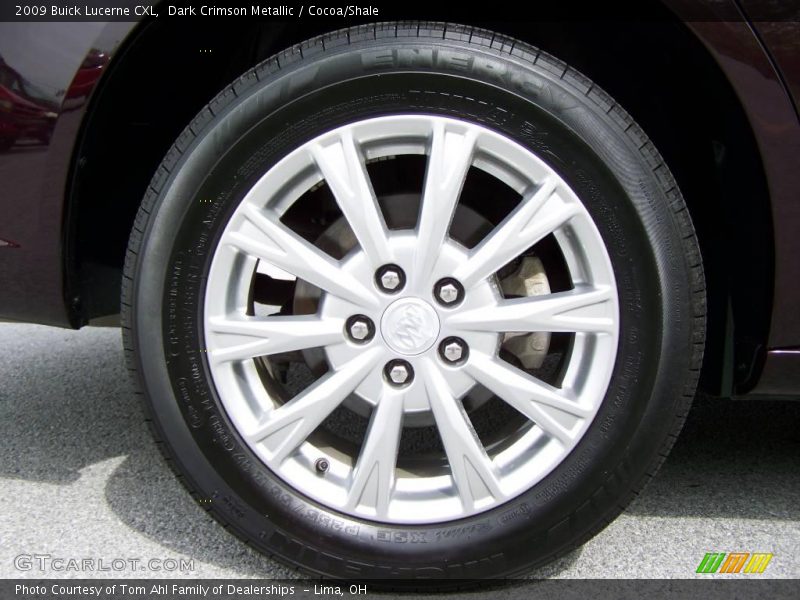 Dark Crimson Metallic / Cocoa/Shale 2009 Buick Lucerne CXL