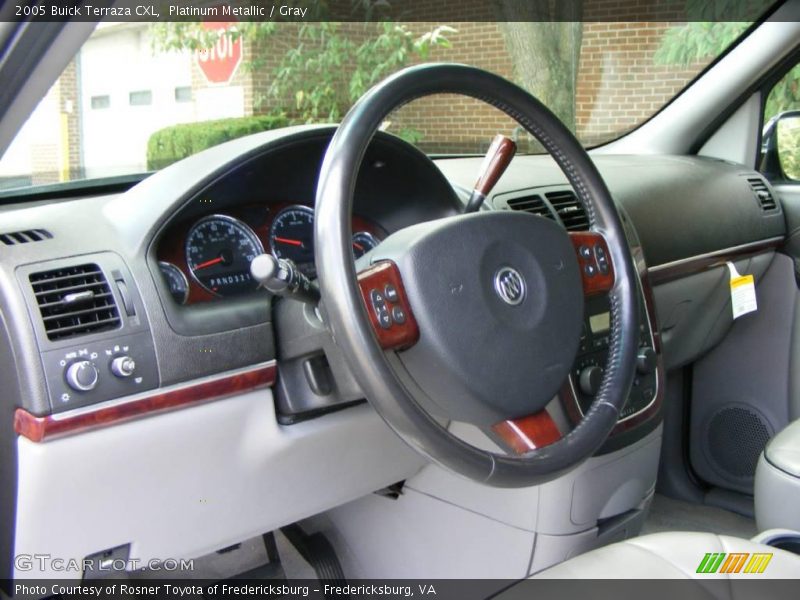Platinum Metallic / Gray 2005 Buick Terraza CXL