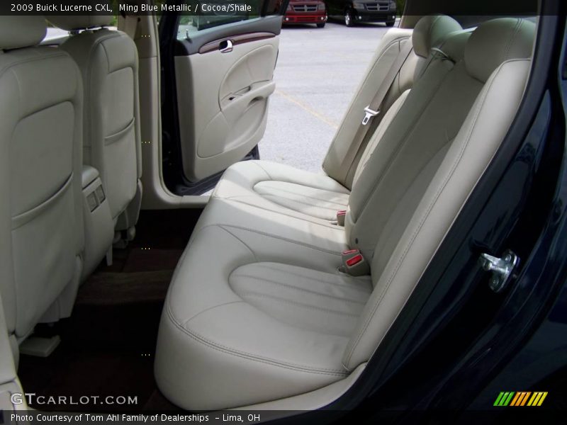 Ming Blue Metallic / Cocoa/Shale 2009 Buick Lucerne CXL