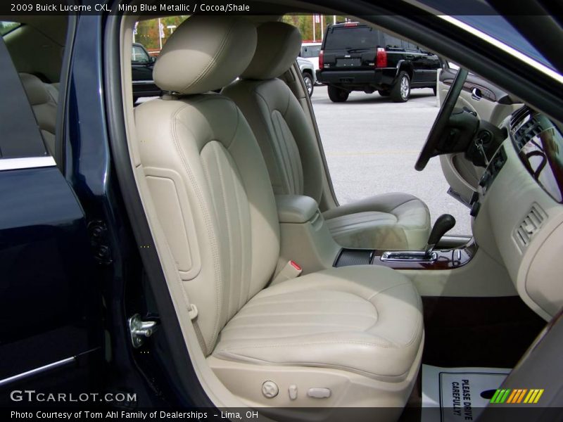 Ming Blue Metallic / Cocoa/Shale 2009 Buick Lucerne CXL
