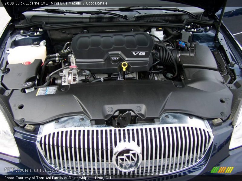Ming Blue Metallic / Cocoa/Shale 2009 Buick Lucerne CXL