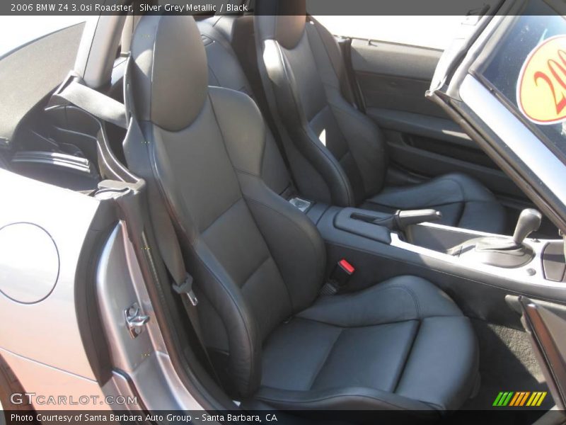 Silver Grey Metallic / Black 2006 BMW Z4 3.0si Roadster