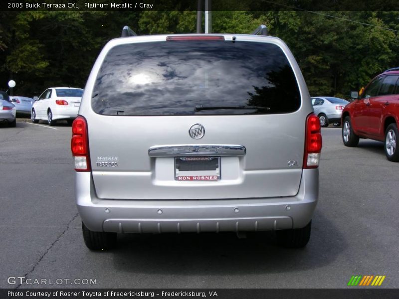Platinum Metallic / Gray 2005 Buick Terraza CXL