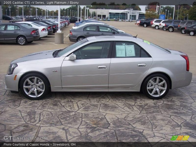 Light Platinum / Ebony 2005 Cadillac CTS -V Series