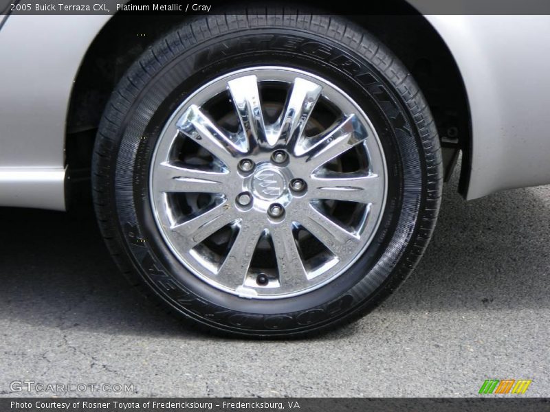 Platinum Metallic / Gray 2005 Buick Terraza CXL
