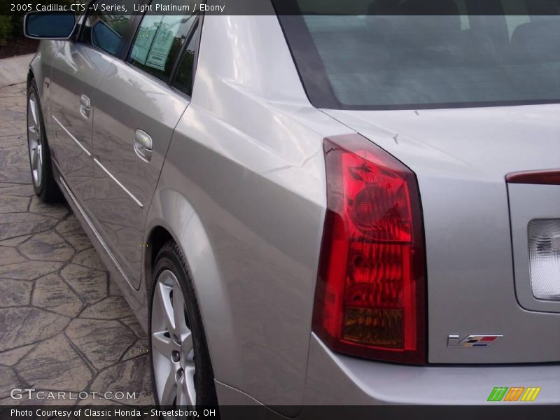 Light Platinum / Ebony 2005 Cadillac CTS -V Series