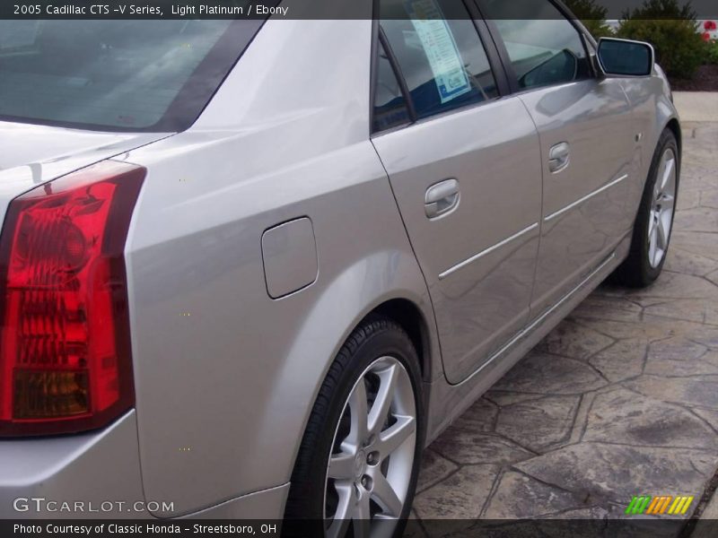 Light Platinum / Ebony 2005 Cadillac CTS -V Series