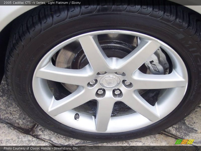 Light Platinum / Ebony 2005 Cadillac CTS -V Series