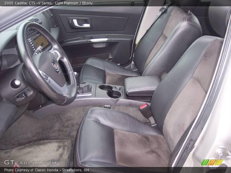 Light Platinum / Ebony 2005 Cadillac CTS -V Series