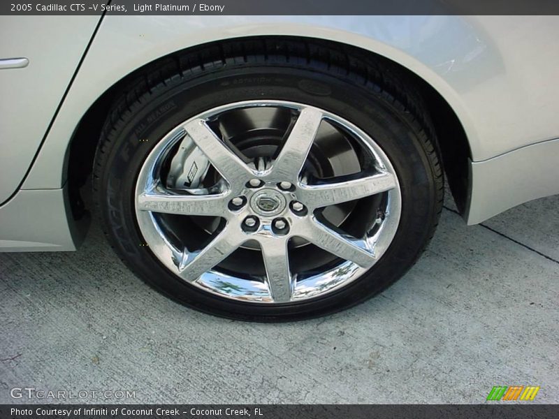 Light Platinum / Ebony 2005 Cadillac CTS -V Series