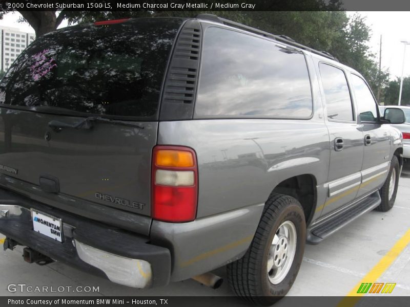 Medium Charcoal Gray Metallic / Medium Gray 2000 Chevrolet Suburban 1500 LS