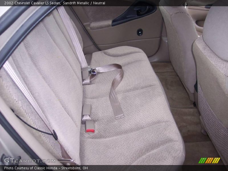 Sandrift Metallic / Neutral 2002 Chevrolet Cavalier LS Sedan