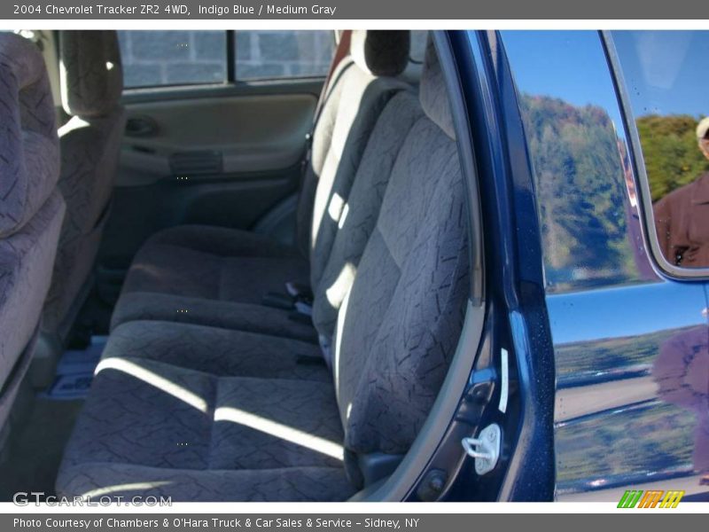 Indigo Blue / Medium Gray 2004 Chevrolet Tracker ZR2 4WD