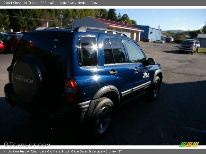 Indigo Blue / Medium Gray 2004 Chevrolet Tracker ZR2 4WD