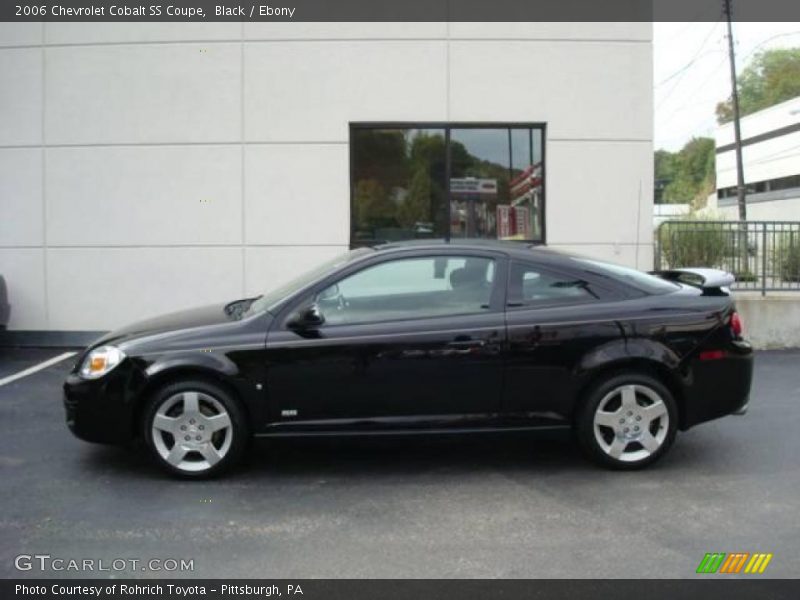 Black / Ebony 2006 Chevrolet Cobalt SS Coupe