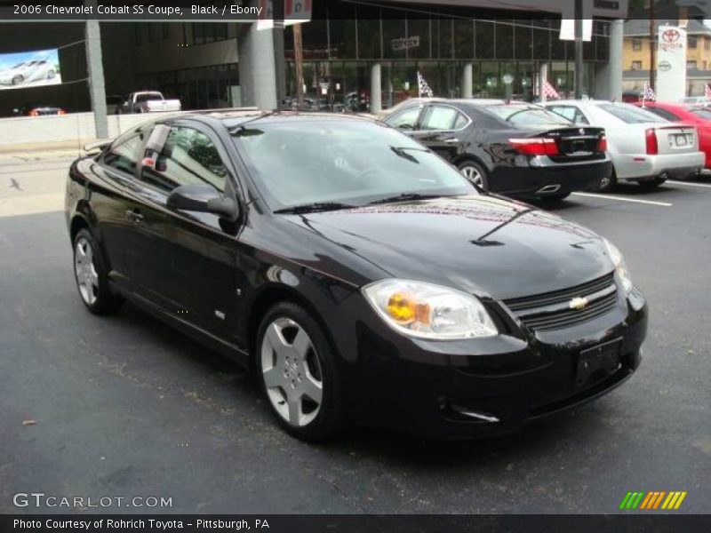 Black / Ebony 2006 Chevrolet Cobalt SS Coupe