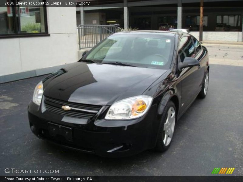 Black / Ebony 2006 Chevrolet Cobalt SS Coupe