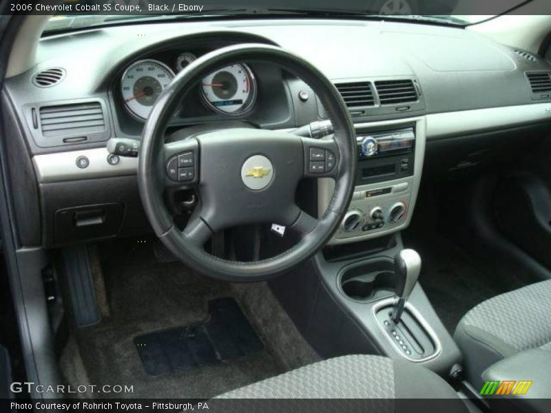 Black / Ebony 2006 Chevrolet Cobalt SS Coupe