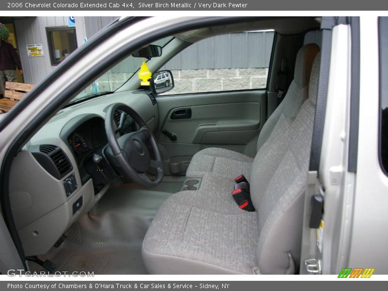 Silver Birch Metallic / Very Dark Pewter 2006 Chevrolet Colorado Extended Cab 4x4